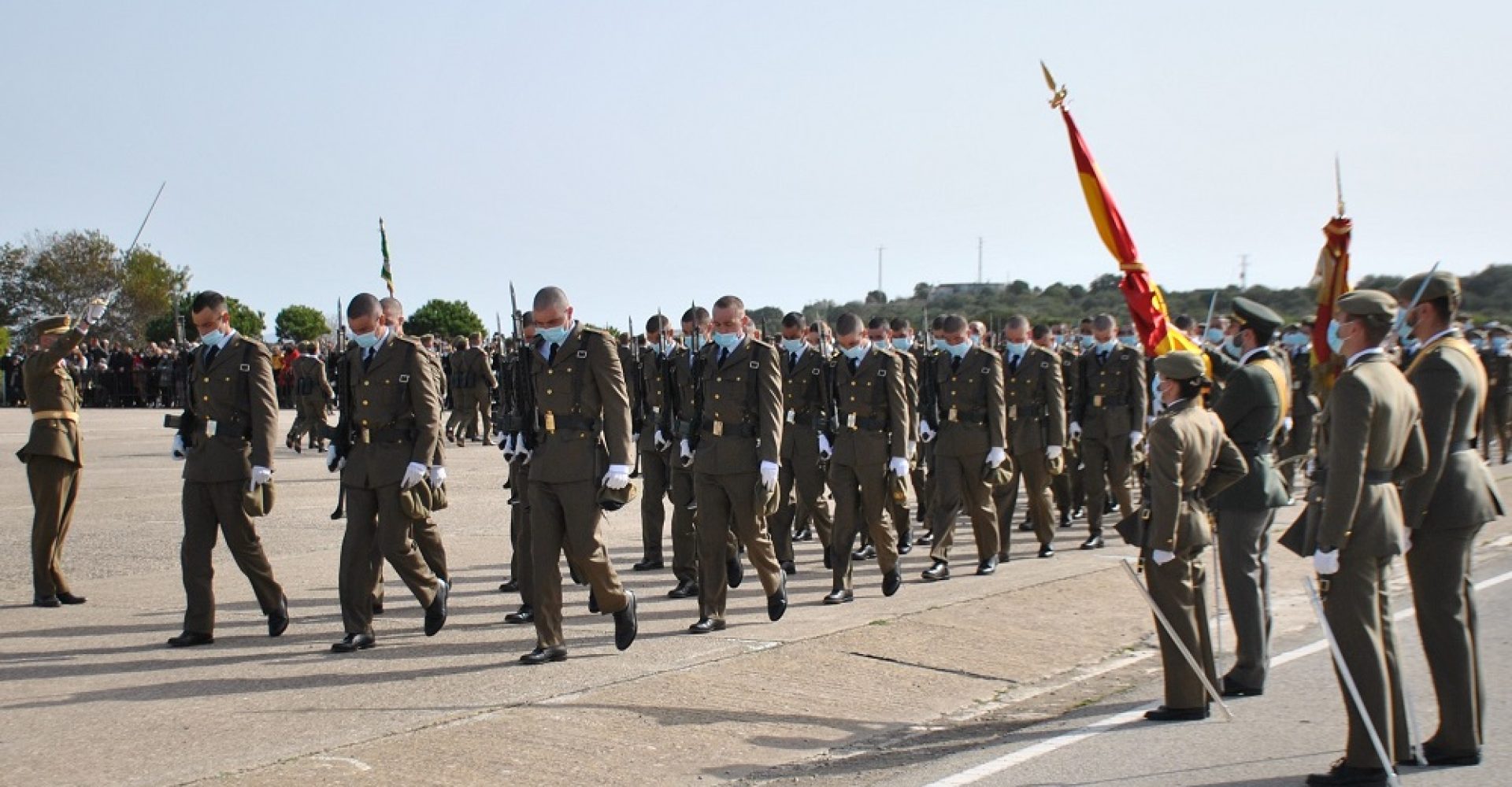 03 Juramento de la bandera en paso de a tres
