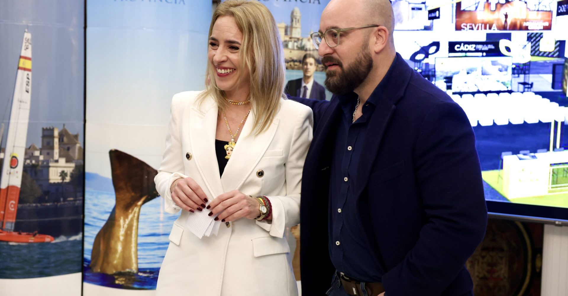 Almudena Martínez y Germán Beardo