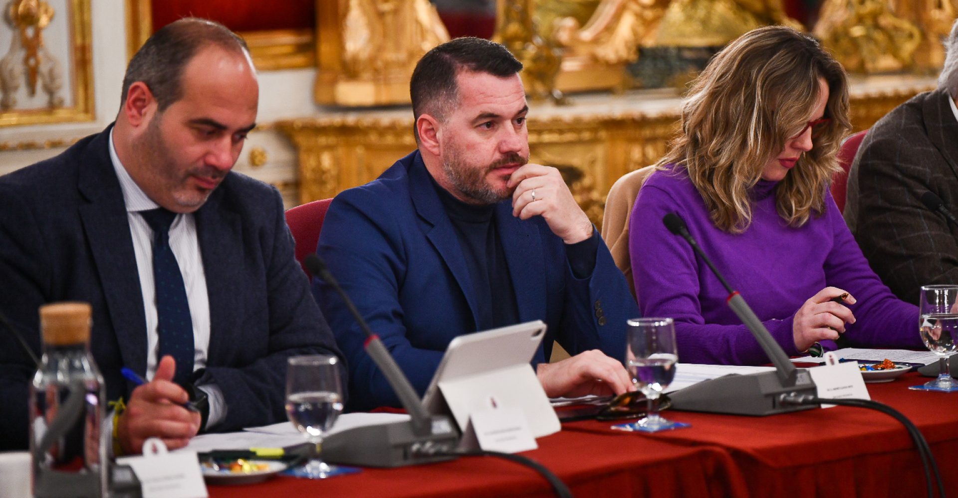 Andrés Clavijo en el Pleno