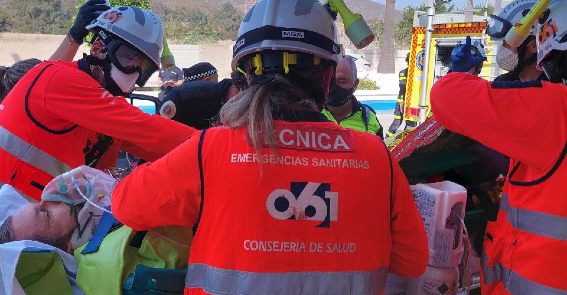 Asistencia tráfico 061 2