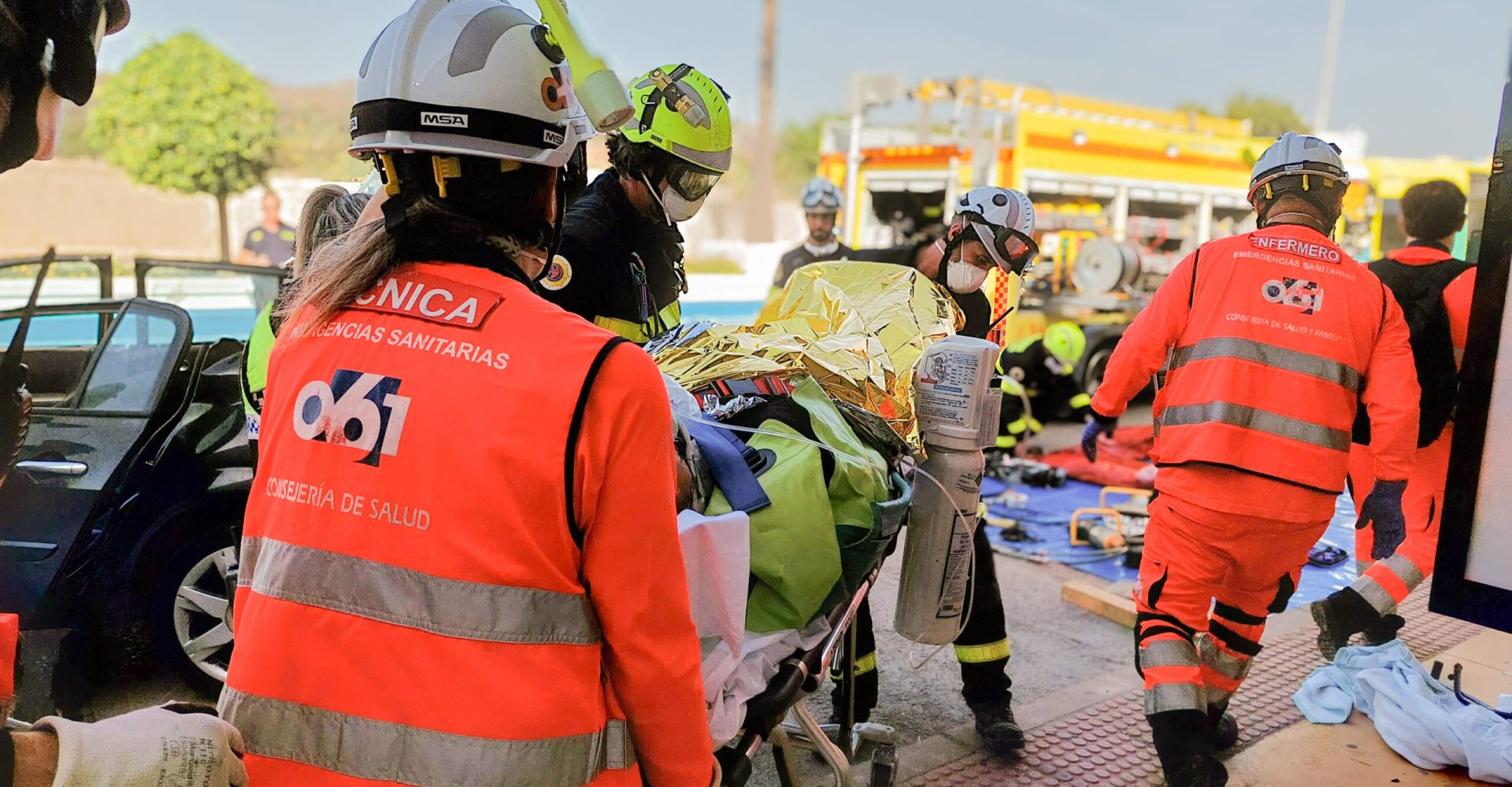 Atención en accidentes del 061 01b