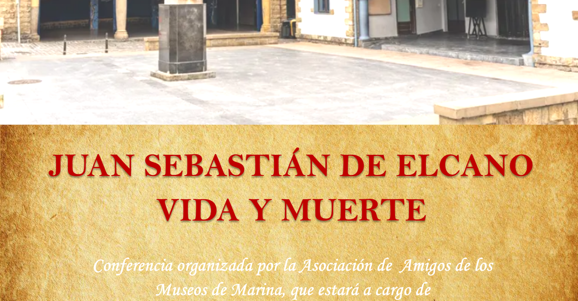 CARTEL CONFERENCIA ELCANO