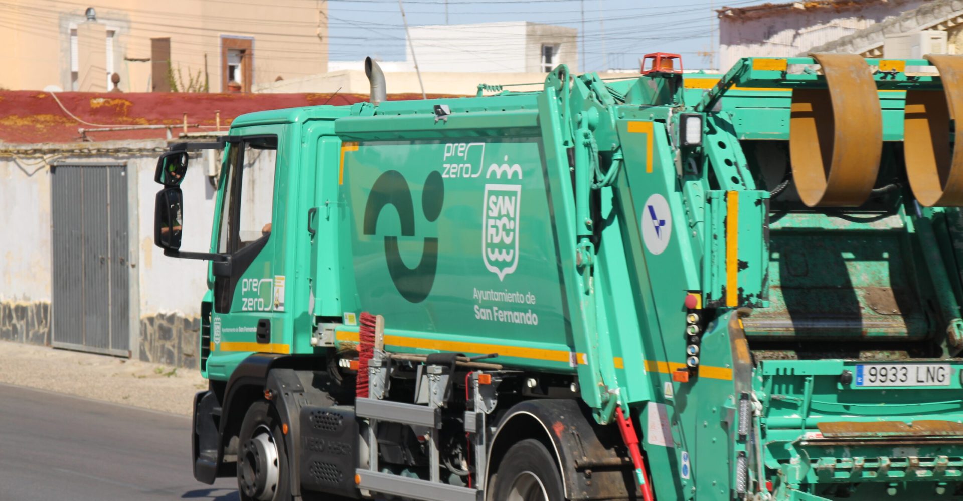 Camion Servicio de Limpieza Basura