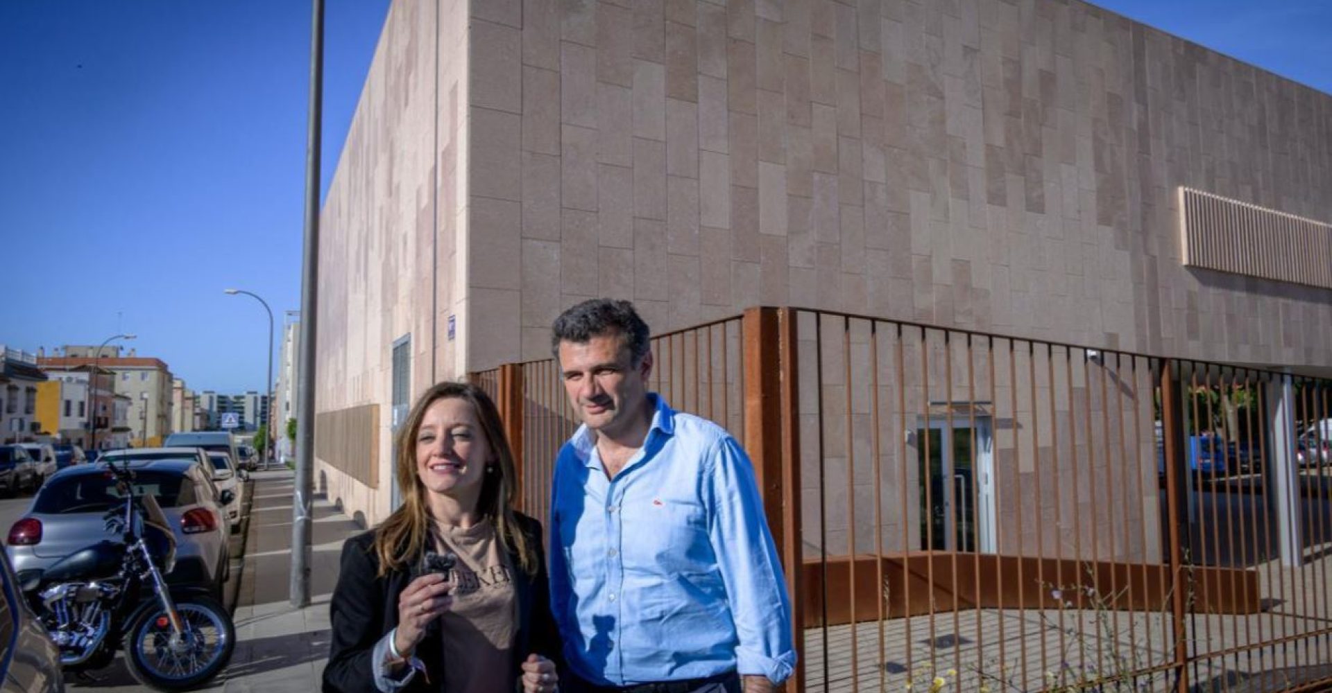 Carmen Roa y Bruno García.