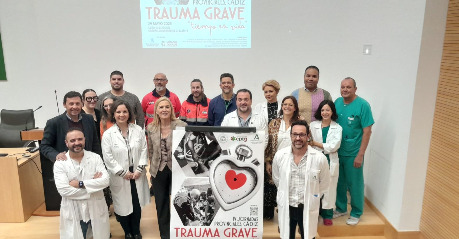 Cartel jornadas Trauma Grave