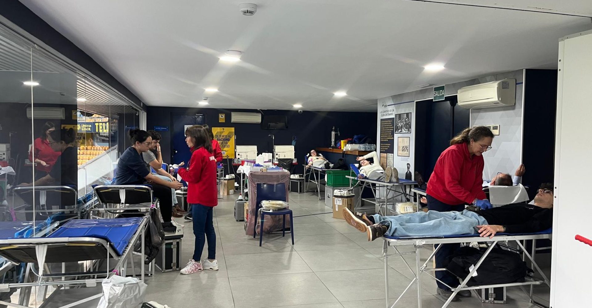 Donación de sangre en el Nuevo Mirandilla enero 25