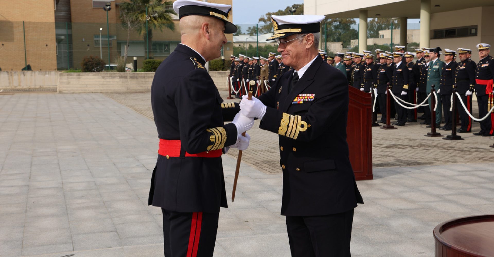 Entrega Baston de Mando