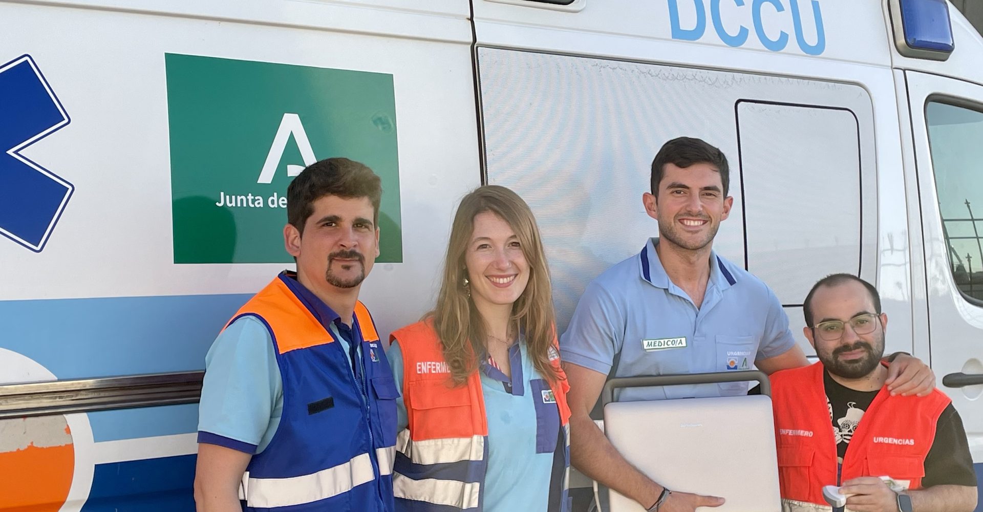 Equipo SUAP Distrito premiado