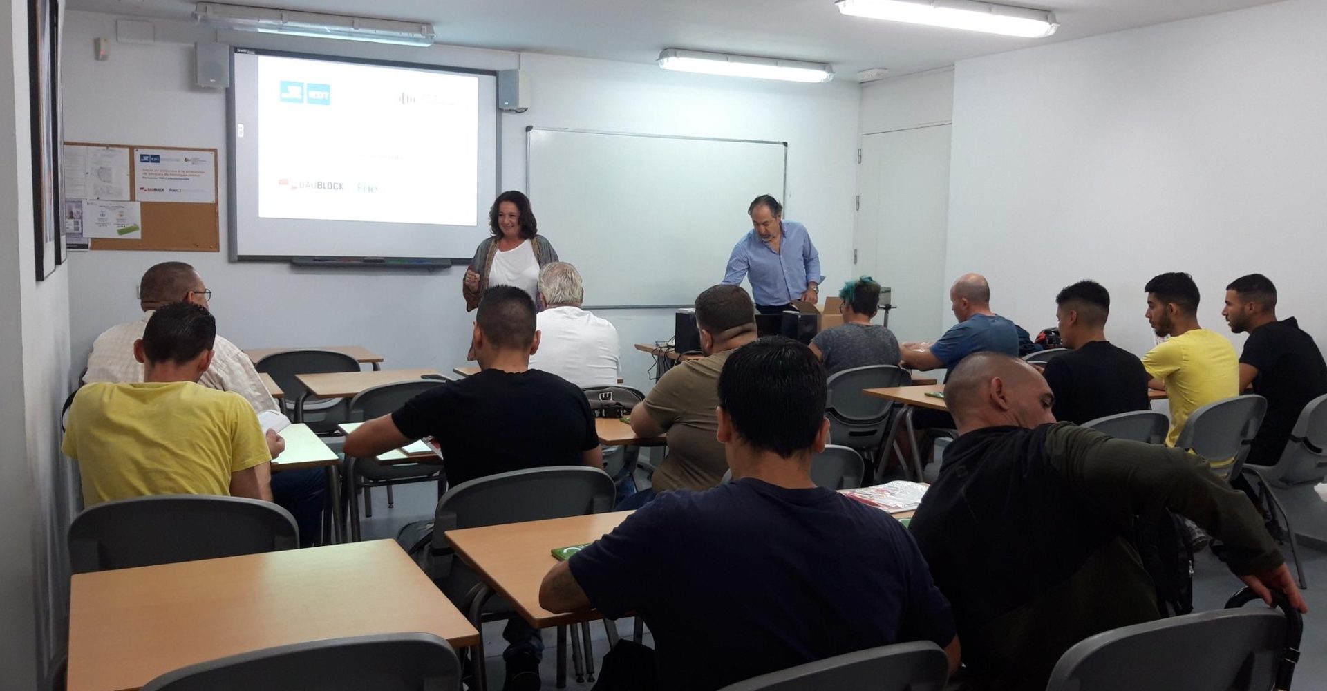 Foto de archivo de un curso del IEDT