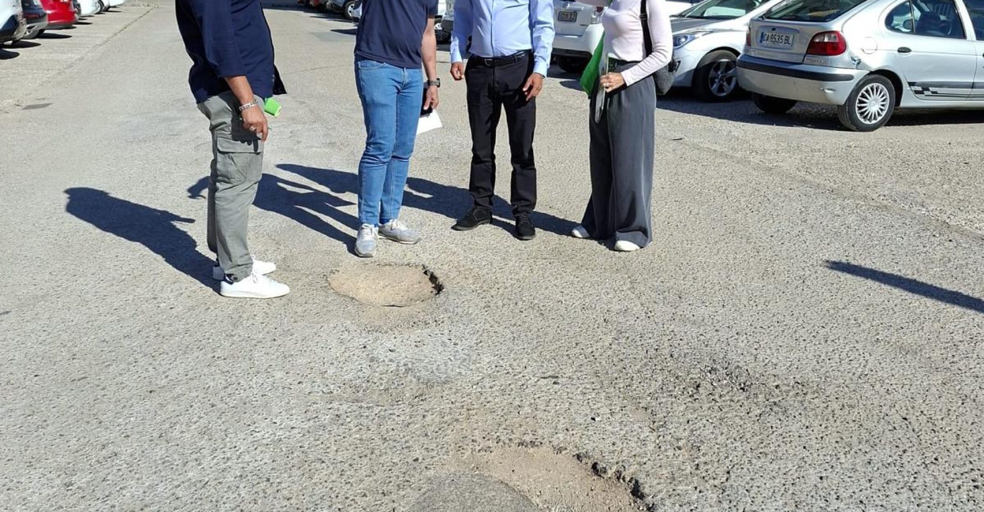 GMS visita barrio de san Benito
