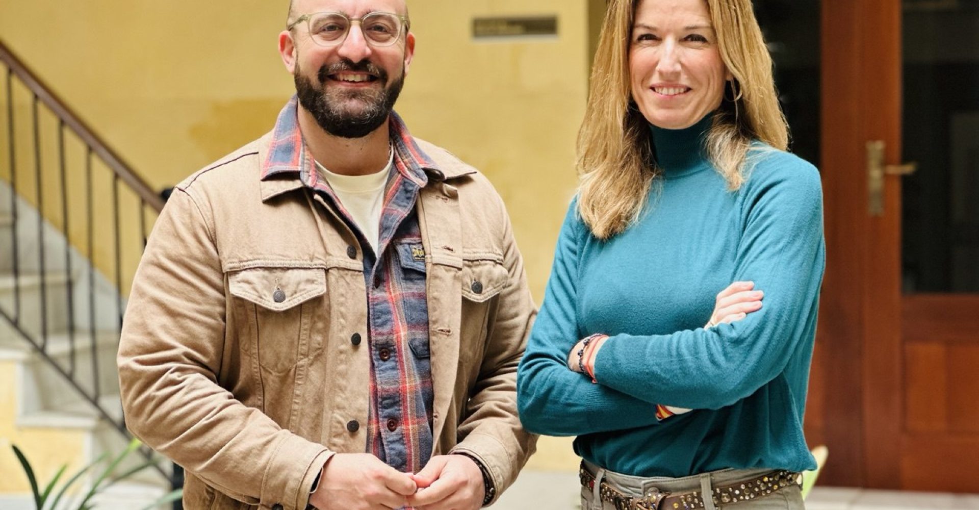 Germán Beardo y Leonor Caballero