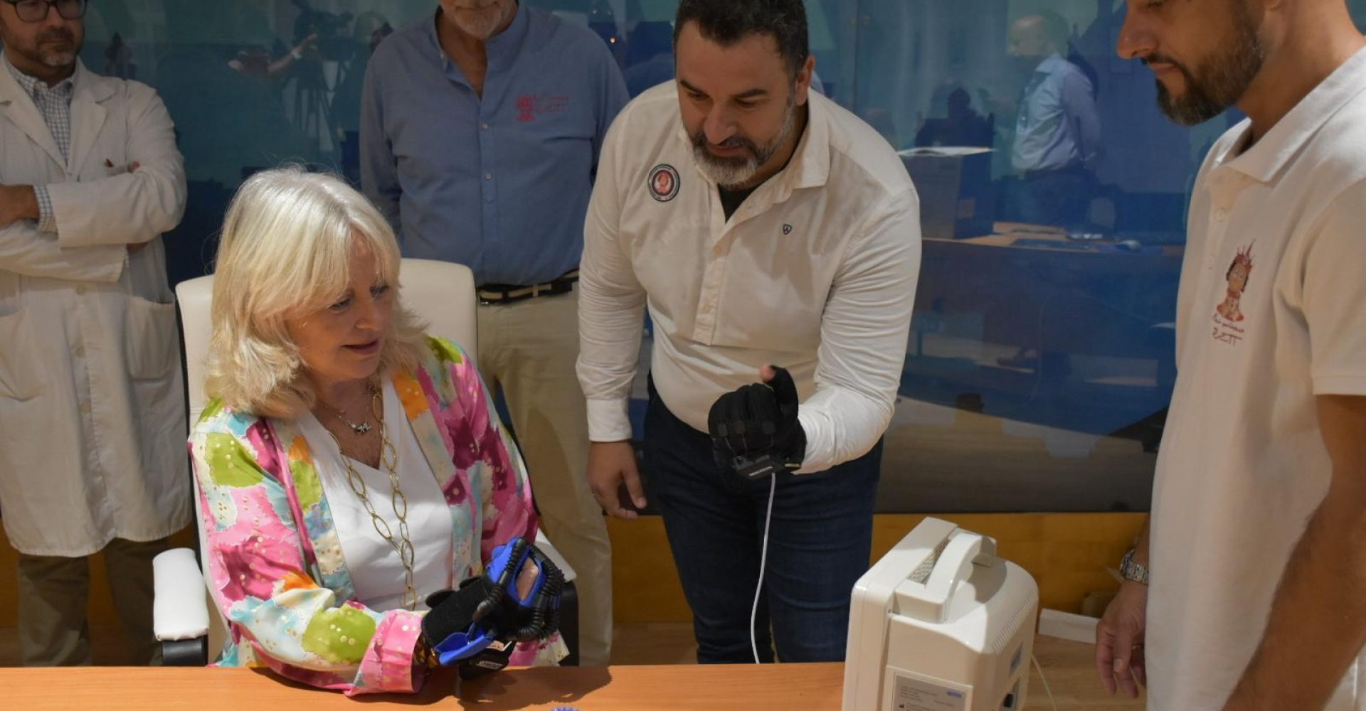 Guante robótico Síndrome Rett