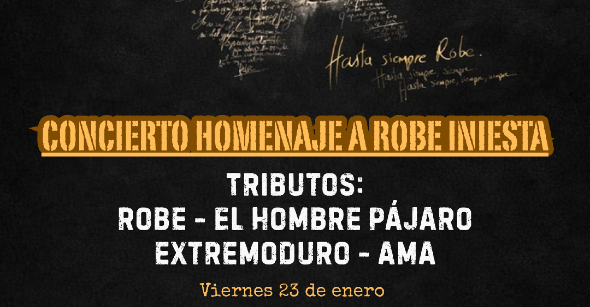 HOMENAJE A ROBE La Baskula