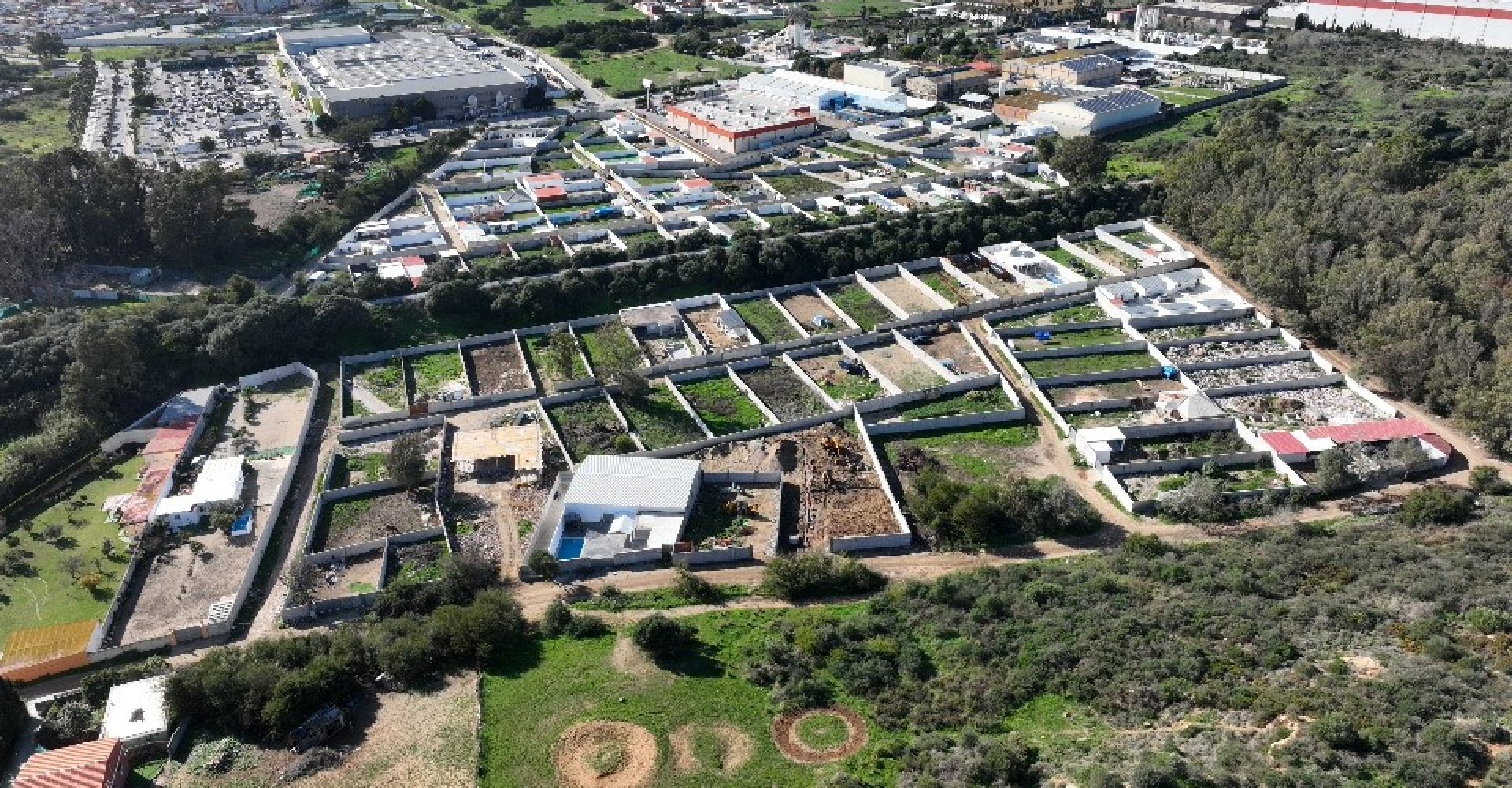 Imagen aérea de operativo La Línea