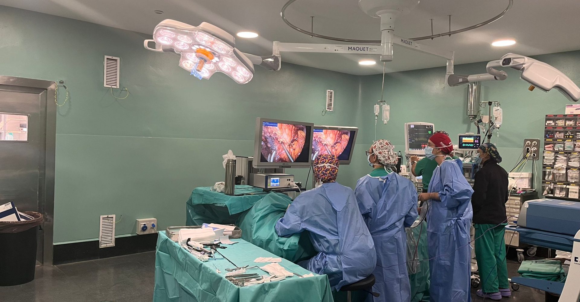 Intervención quirófano renovado HUJ ene 26