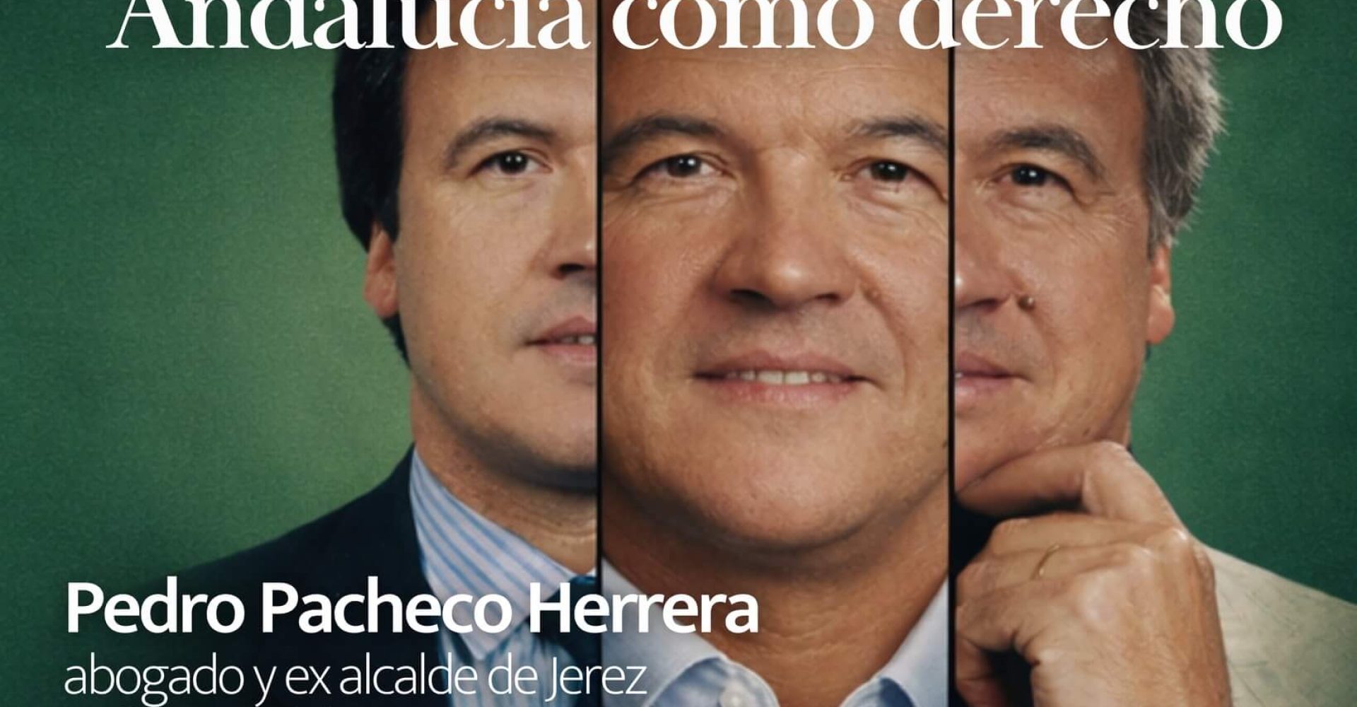 Jerez como reto, andalucia como derecho Pedro Pacheco