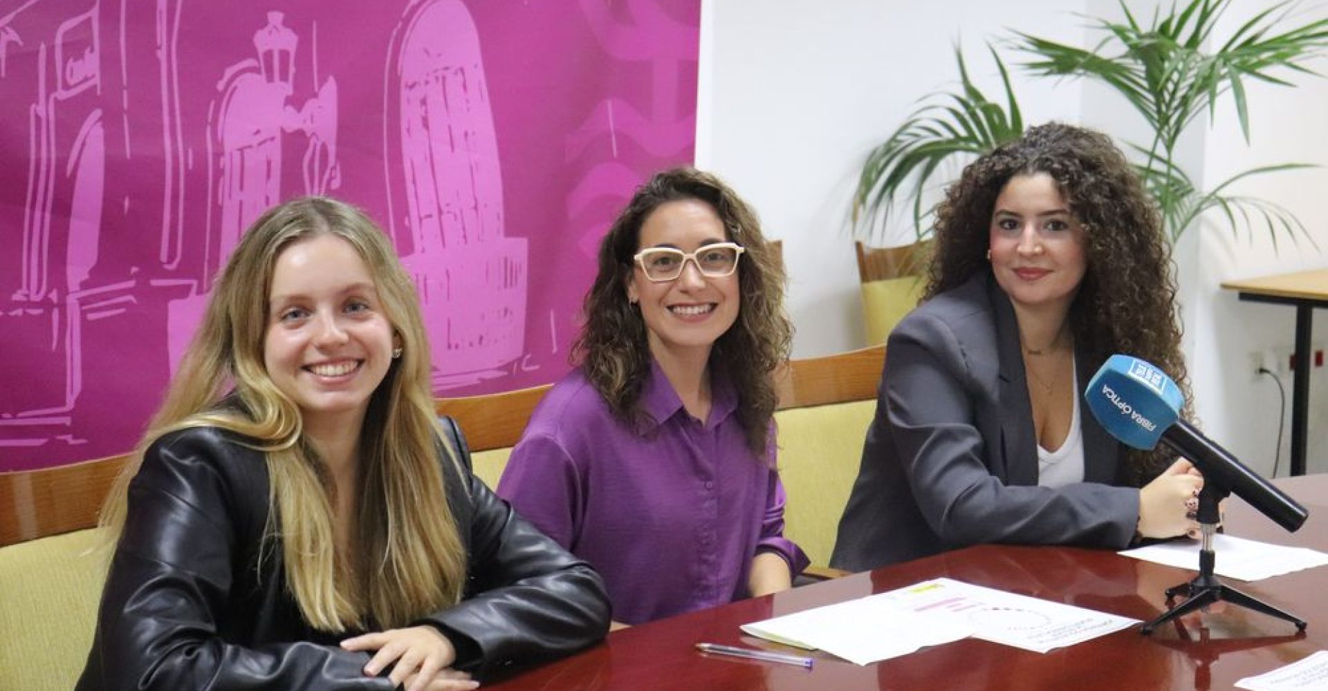 María Jesús Salvador, Lorena Díaz y Mónica Ariza