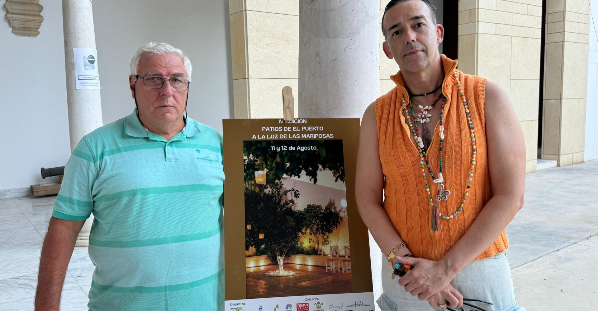 Presentación Fiesta de los Patios de El Puerto a la luz de las mariposas