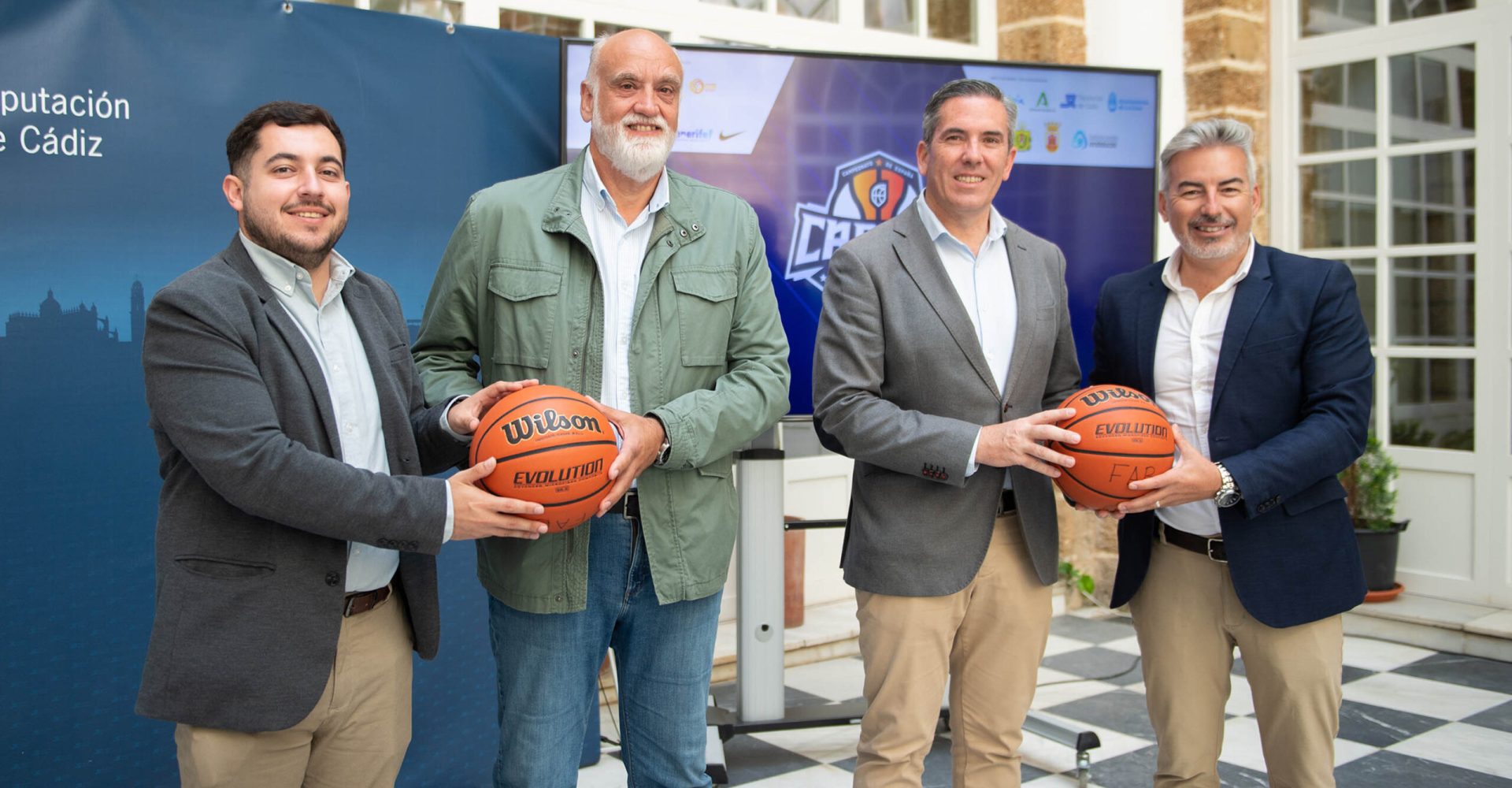 Presentación del Campeonato de España Cadete de Baloncesto en el Palacio Provincial 01