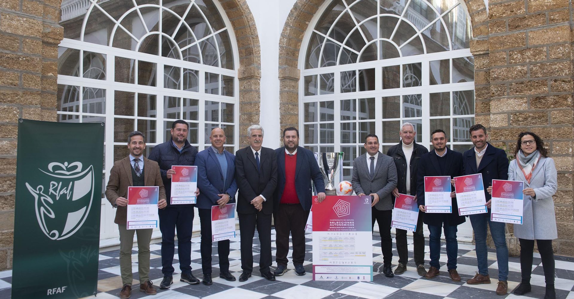 Presentacion del campeonato de futbol sub 14 y sub 16