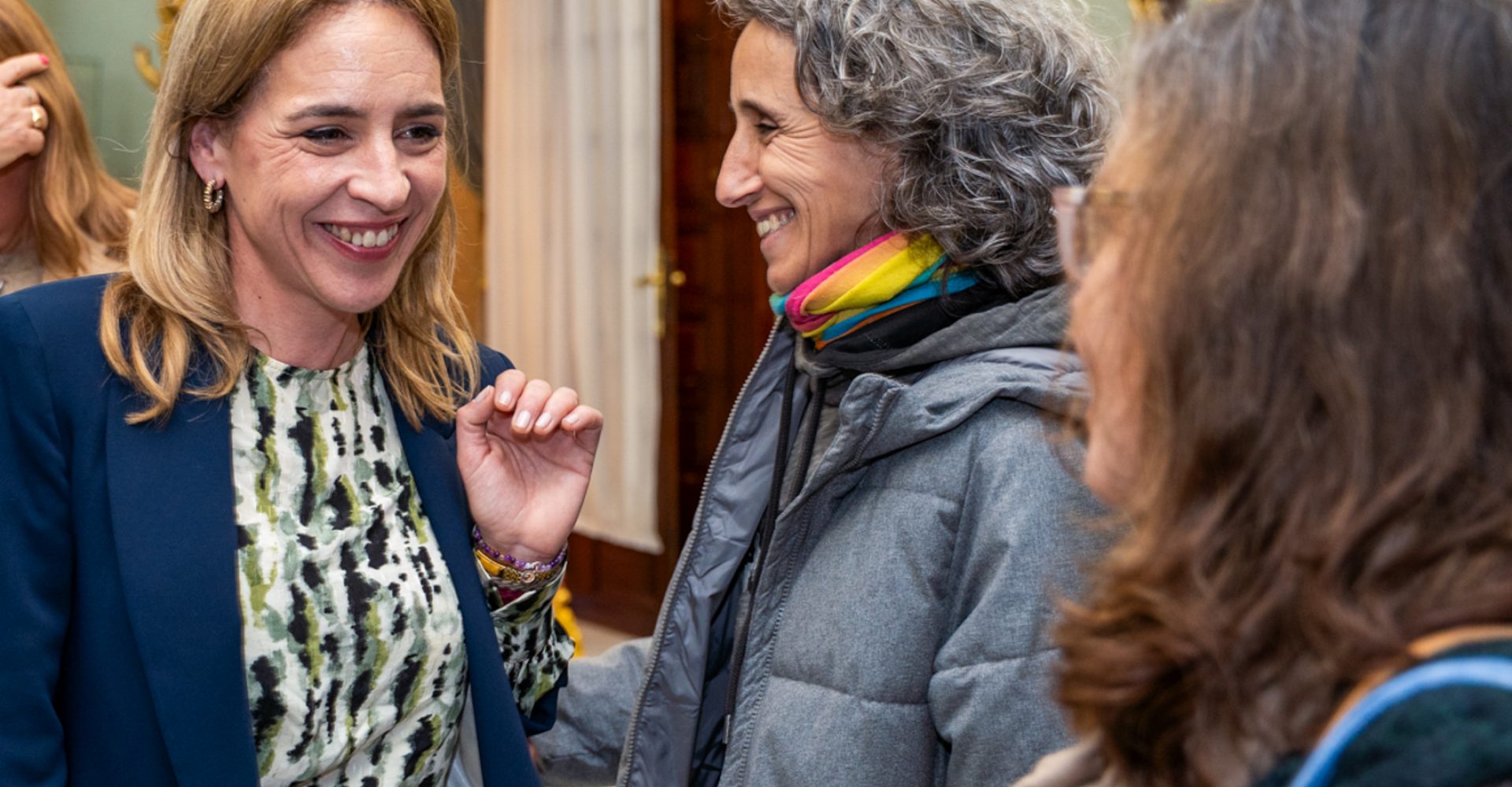 Presidenta con colectivos LGTBI -
