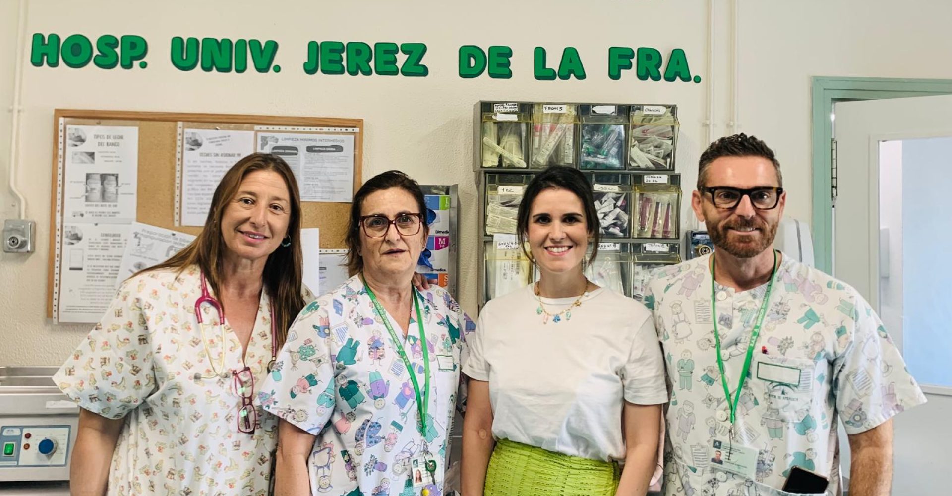 Profesionales Banco de leche Jerez