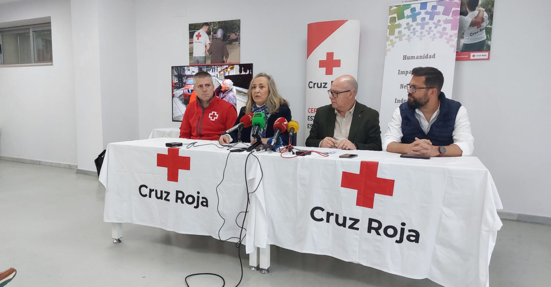 Rueda de prensa - Cruz Roja - emergencias
