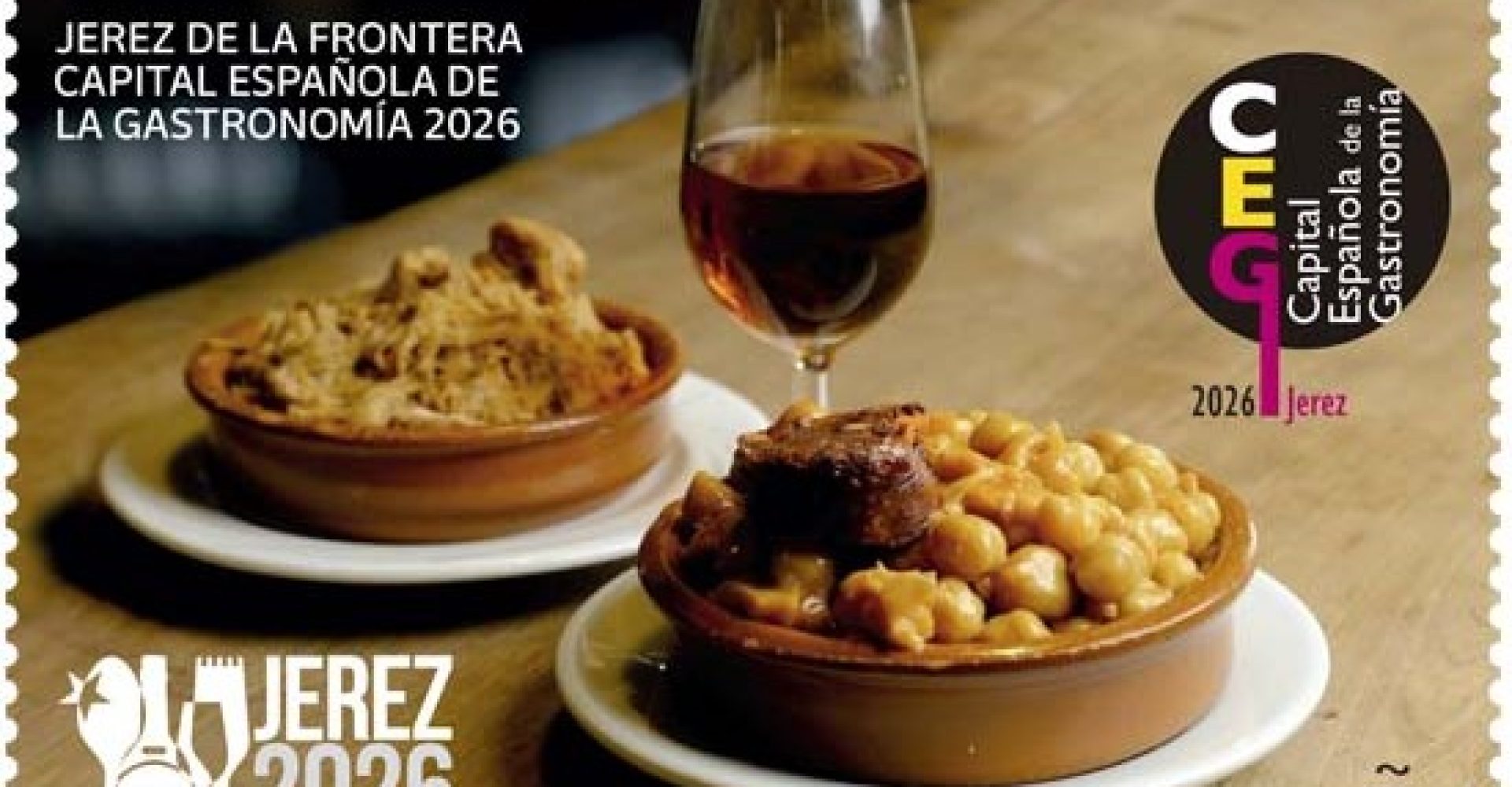 Sello Jerez Capital Gastronomica