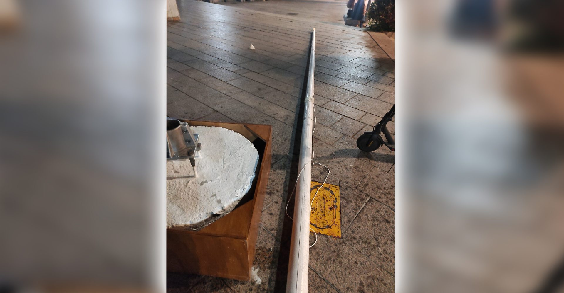 bandera lgtbi robada