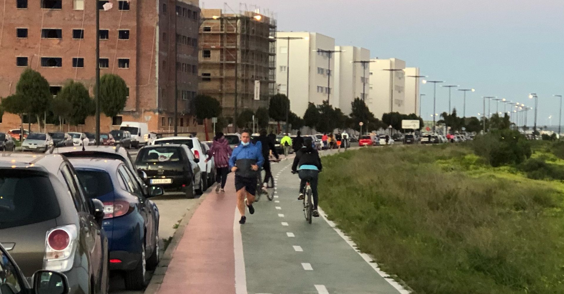 carril bici ronda del estero