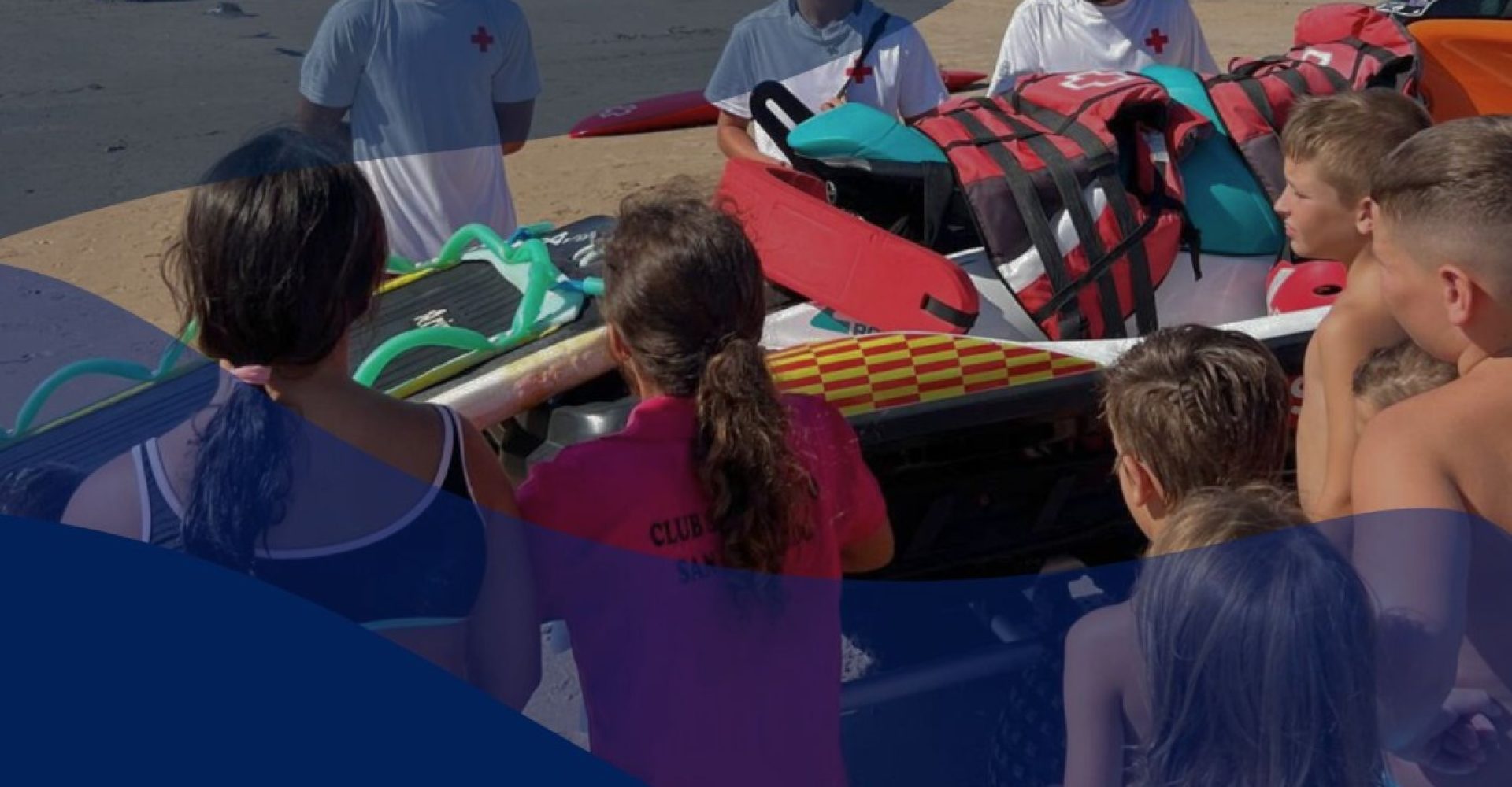 cartel pequeños socorristas camposoto