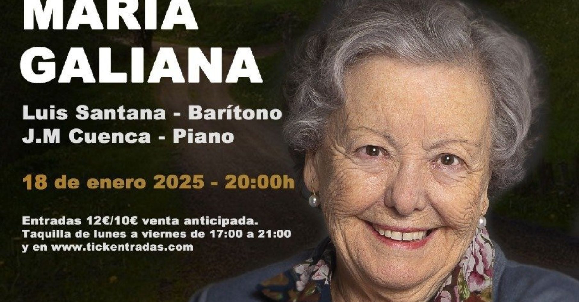 cartel teatro maria galiana
