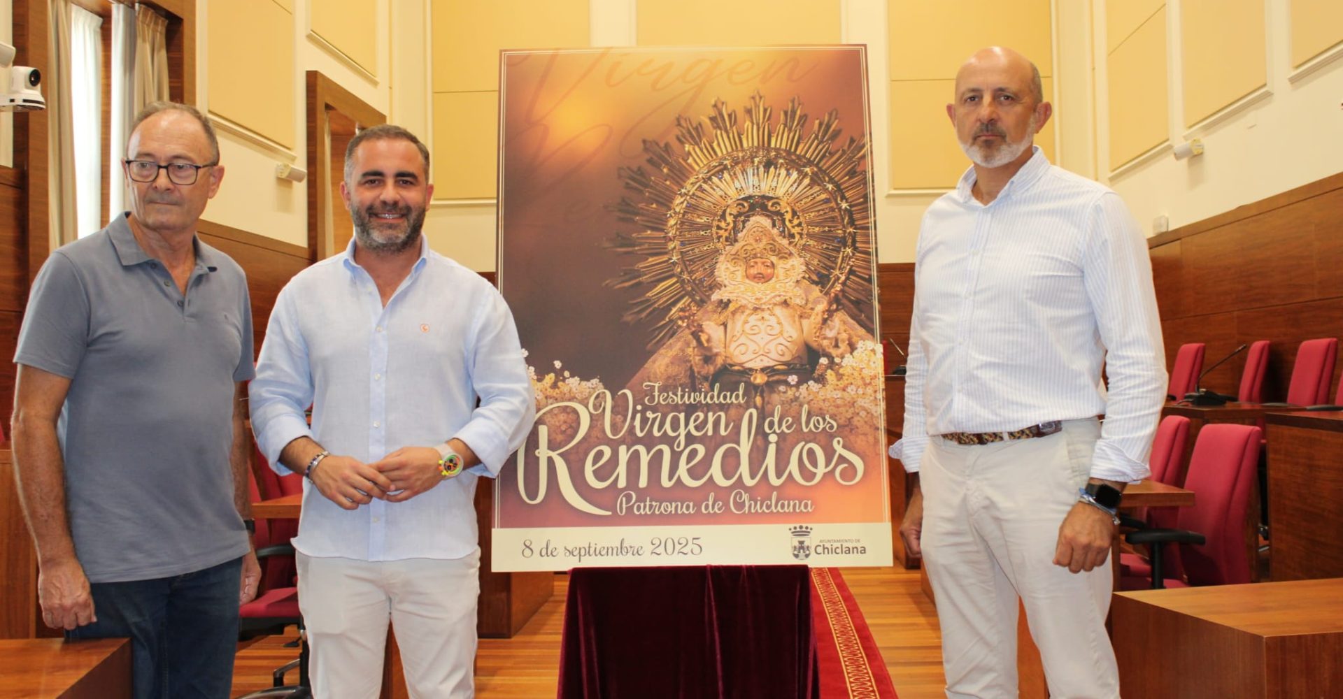 cartel y acto patrona 2025
