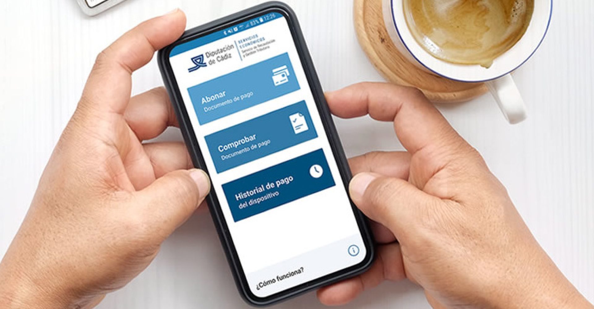 imagen para promocionar la app Dipupay