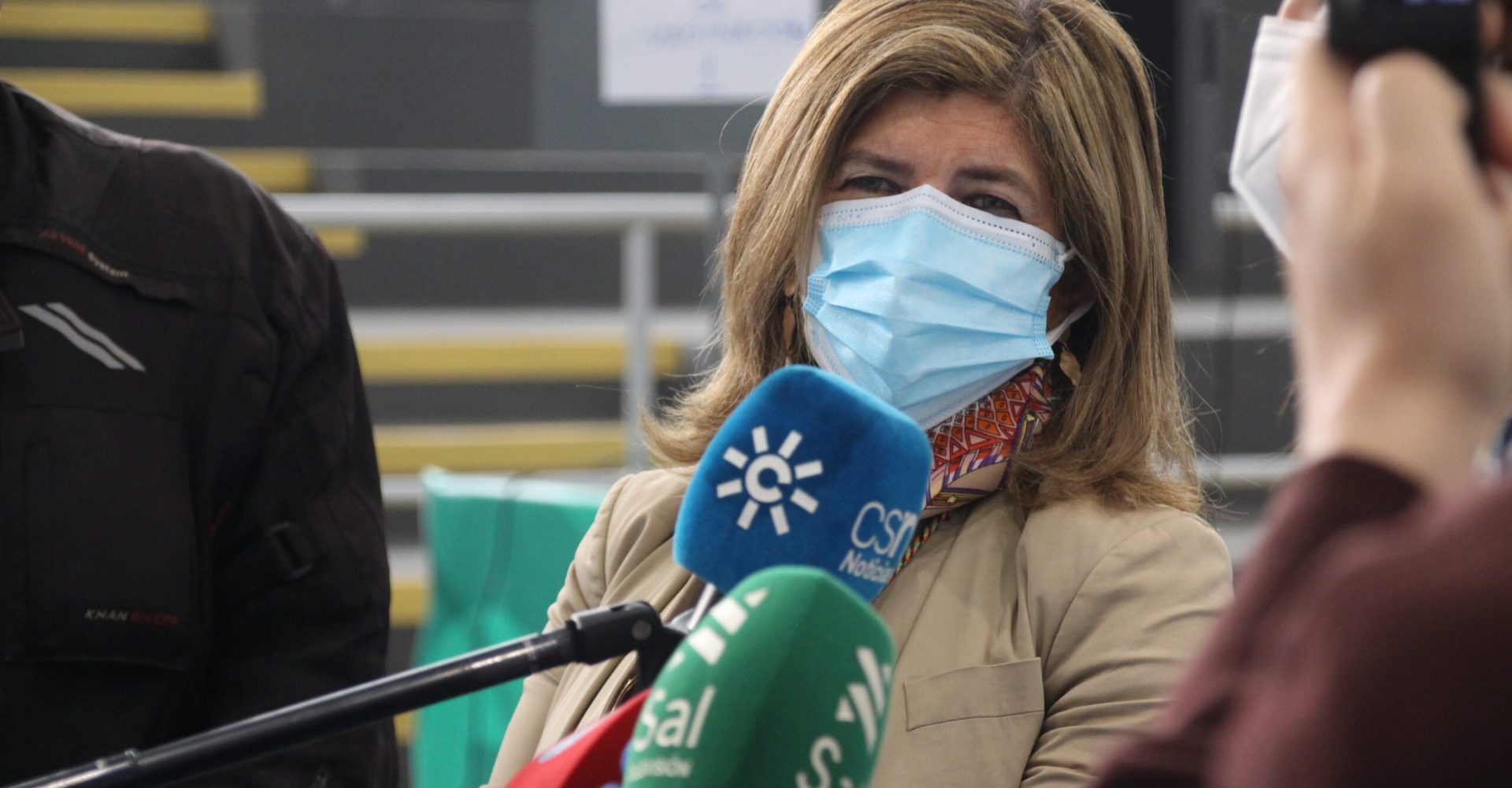 Isabel Paredes, delegada territorial de Salud de la Junta de Andalucía.
