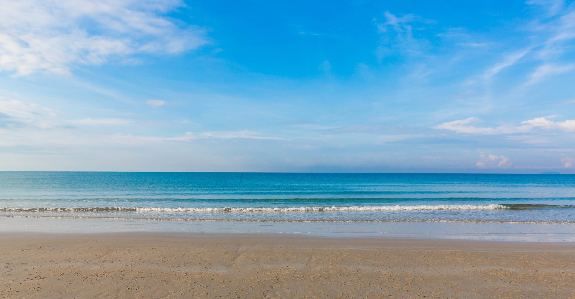 Beach and tropical sea